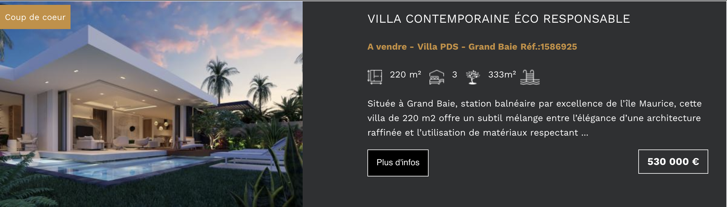 villa contemporaine kezia immobilier