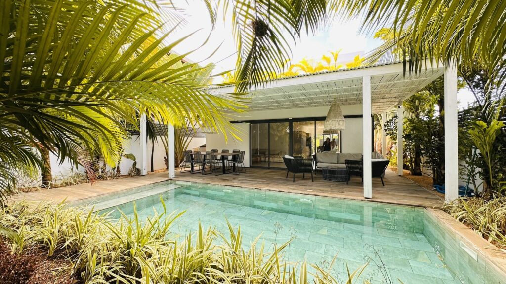 Villa à l'île Maurice confiée à une conciergerie et louée