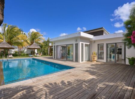 villa à vendre à Grand Baie, île Maurice, résidence sécurisée avec piscine